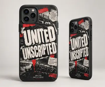 United Unscripted iPhone 15 Pro Tough Case product photo