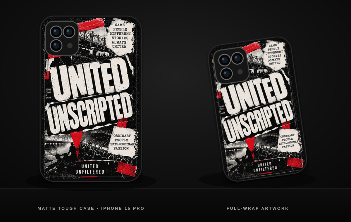 United Unscripted iPhone 15 Pro Tough Case