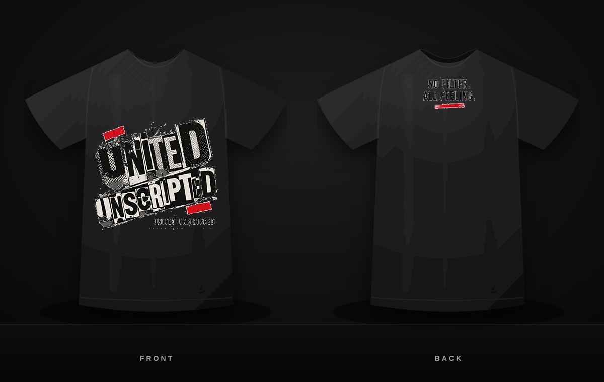 United Unscripted Oversized Tee