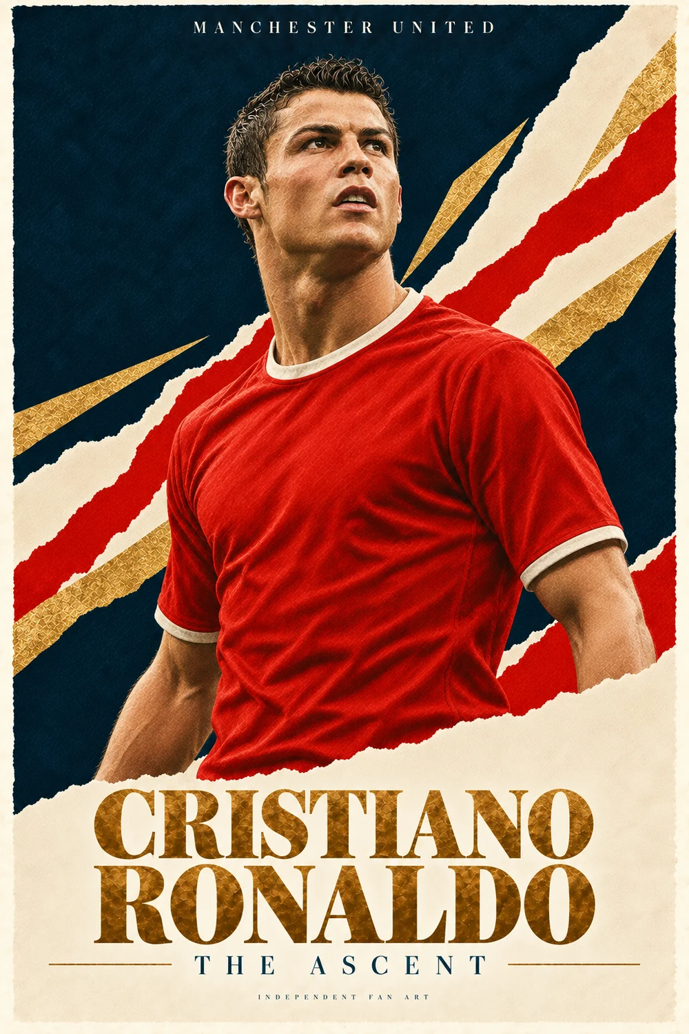 Cristiano Ronaldo — The Ascent poster artwork