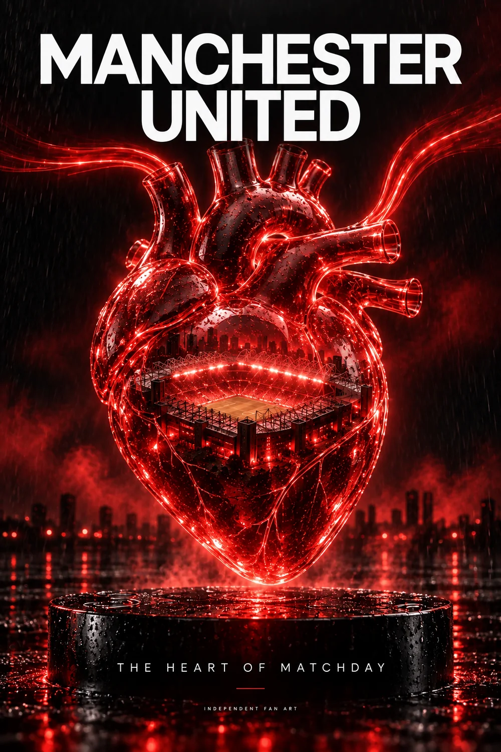 The Heart of Matchday poster artwork