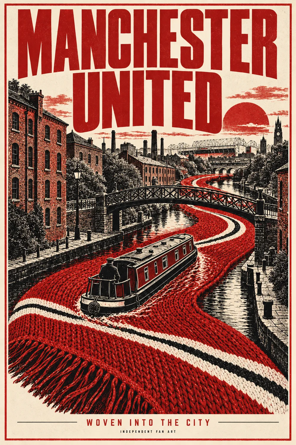 Woven Into the City poster artwork