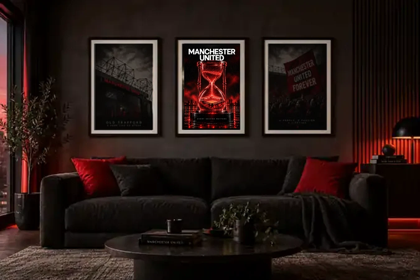 Every Second Matters framed in a room