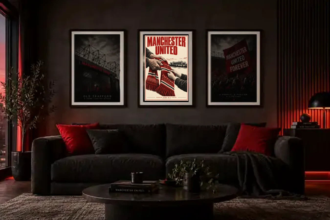 Passed Down With Pride framed in a room