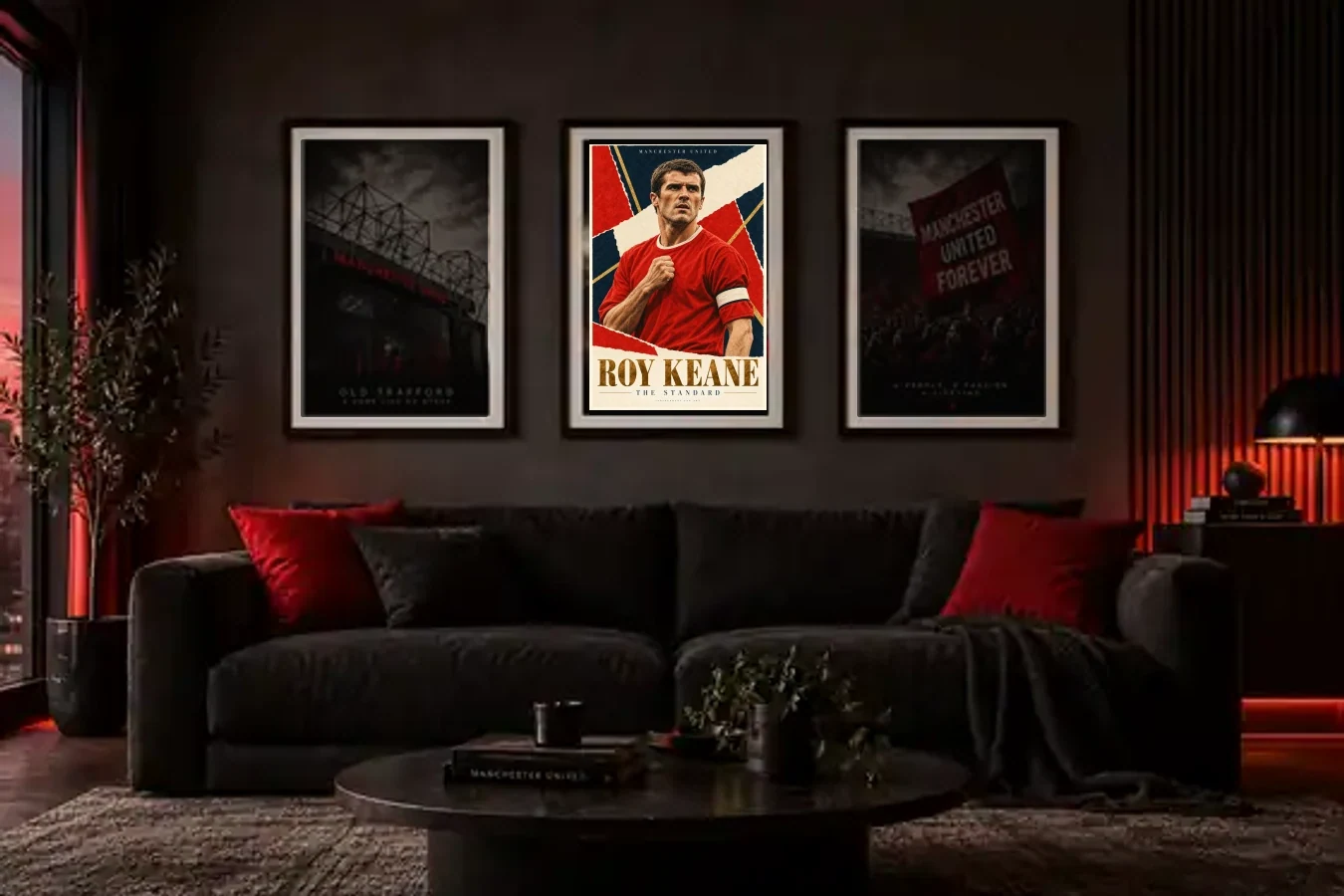Roy Keane — The Standard framed room view